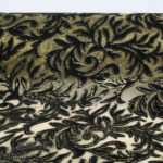 Organza-Tischläufer Weihnachten, 280mm breit, schwarz-gold (594485-280-53)