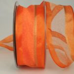 Organzaband 40mm orange (40600-40-236) - Sonderangebot