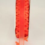 Organzaband ausgestanzte Schmetterlinge, 25mm orange (594068-25-20) - Sonderangebot