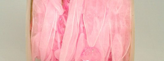 Geschenke mal ganz in Organzaband verpackt Organzaband mit Herzen rosa 800909 Sonderangebot 533x198 Geschenke mal ganz in Organzaband verpackt preiswerte Organzabänder