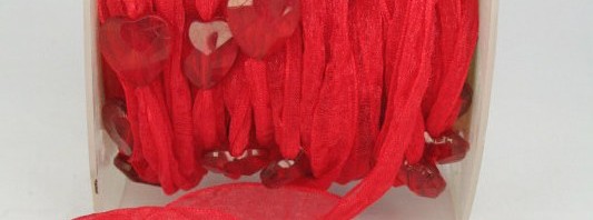 Geschenke mal ganz in Organzaband verpackt Organzaband mit Herzen rot 800910 Sonderangebot 533x198 Geschenke mal ganz in Organzaband verpackt preiswerte Organzabänder